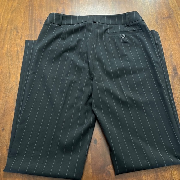 She Wears the PanTs Pin Stripe Slacks Size 10 UK 14 Tall - Picture 7 of 7
